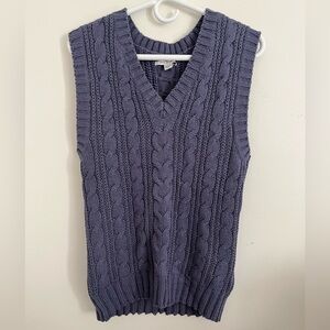Heavy Knit Sweater Vest